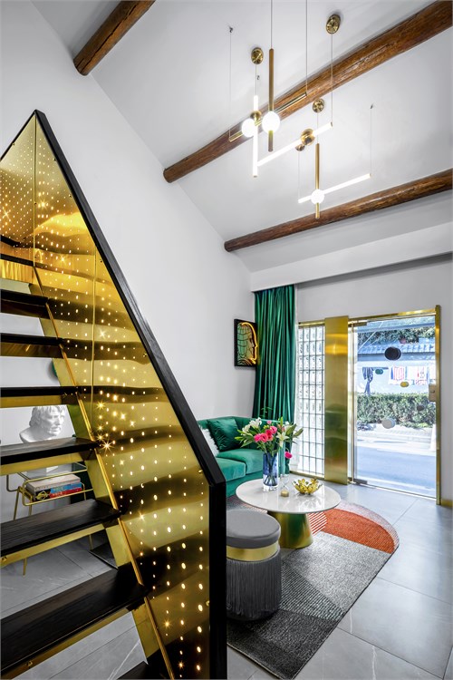 浴室木地板上墻效果圖 感受幽蘭芬芳_5