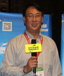 比嘉地板總經(jīng)理張智明