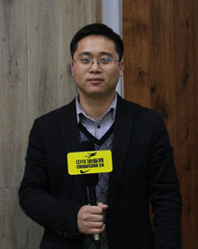 春天集團(tuán)市場(chǎng)部經(jīng)理王維強(qiáng)