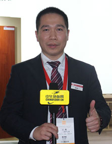 帝林地板副總經(jīng)理陳杰明