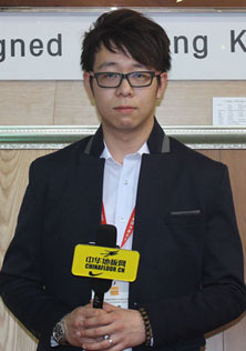 美耐雅銷售經(jīng)理文凱弘