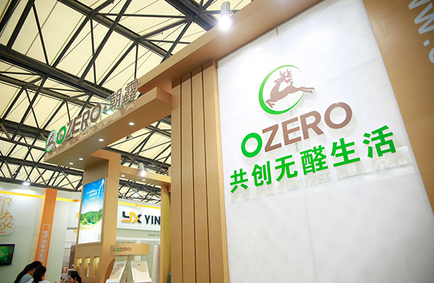 朝露-2016年上海地材展展館展示