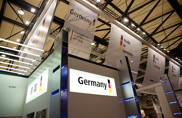 萊茵陽光地板-2016年上海地材展展館展示