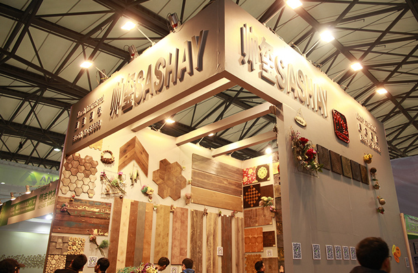 帥璽地板-2016年上海地材展展館展示